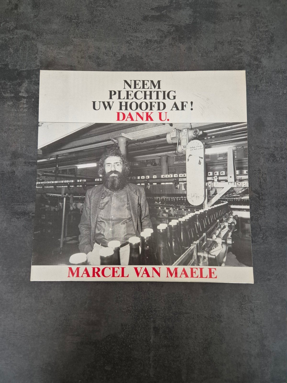 Marcel Van Maele – Neem plechtig uw hoofd af! Dank u. (LP, 1, CD & DVD, Enlèvement ou Envoi
