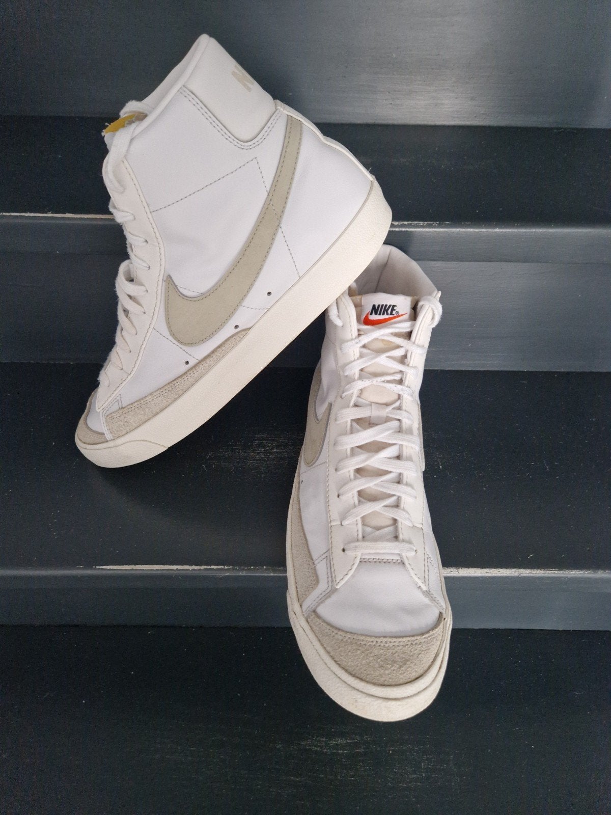Nike vintage basket,maat 45, Kleding | Heren, Schoenen, Ophalen of Verzenden, Zo goed als nieuw, Wit, Nike