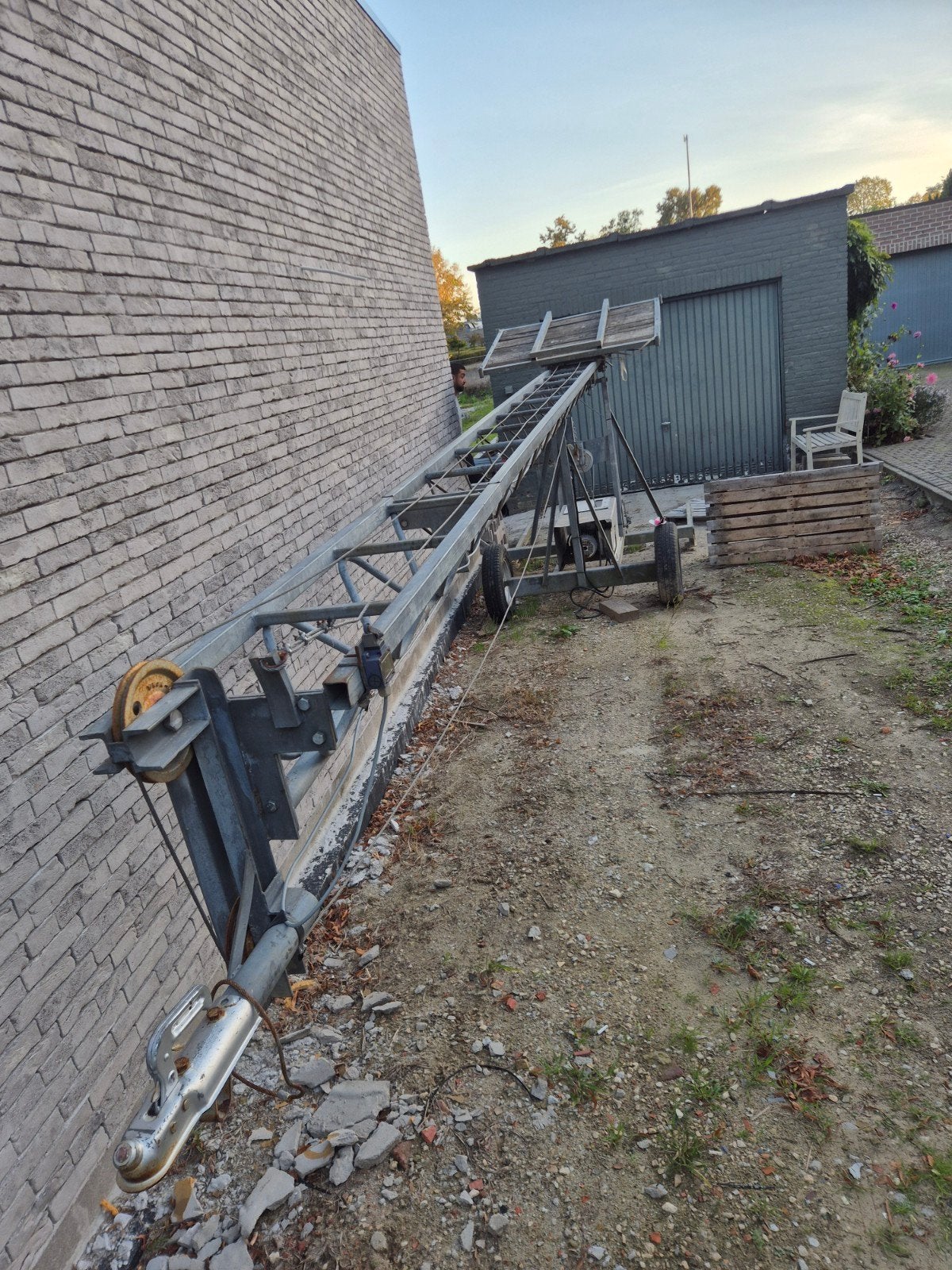 bouwlift, Doe-het-zelf en Bouw, Ophalen