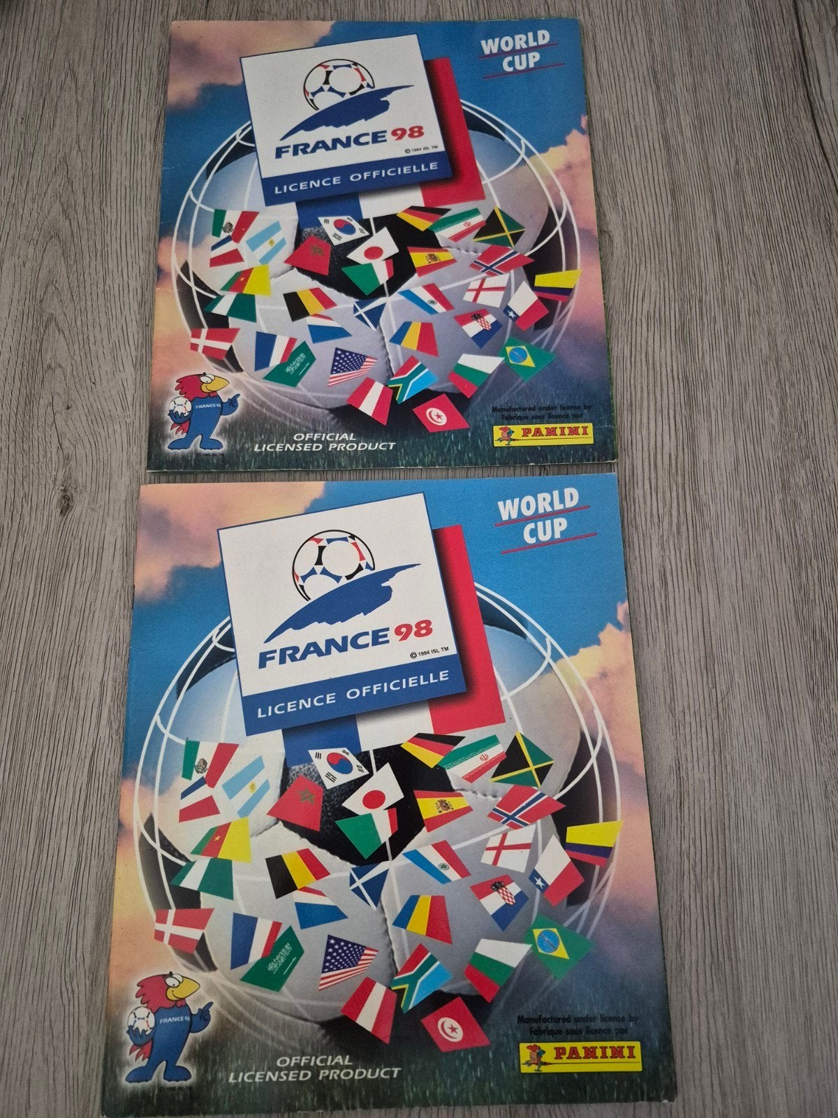 Album France 98 incomplet, Ophalen