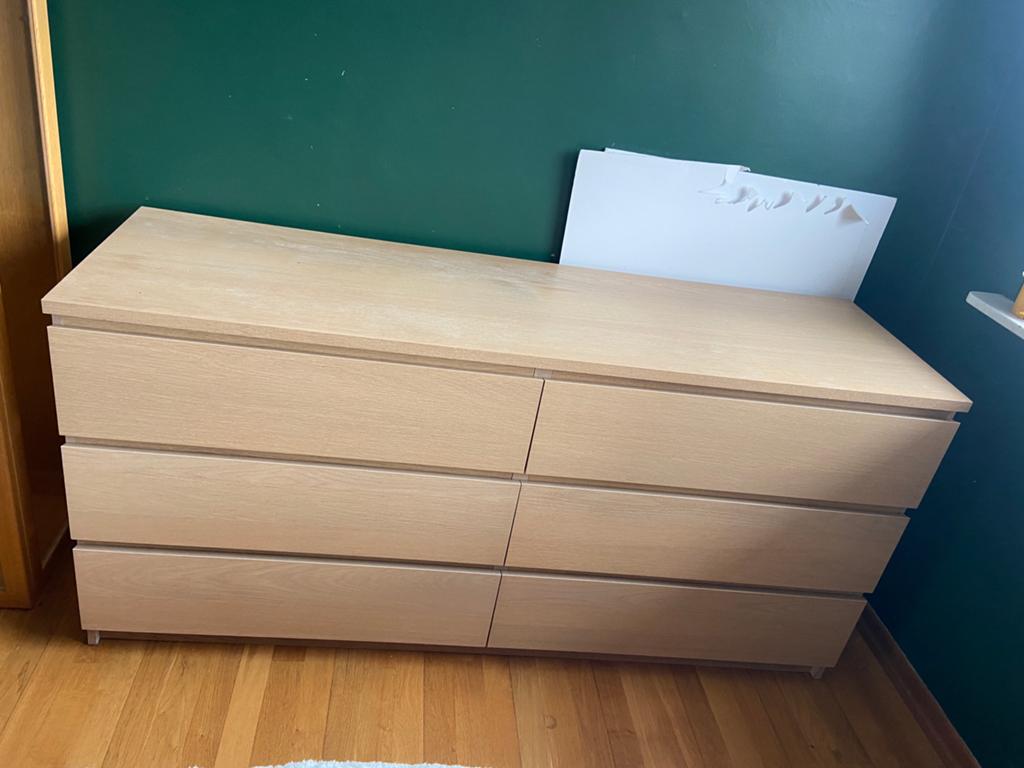 Commodes Malm, Maison & Meubles, Armoires | Commodes, Utilisé, Enlèvement