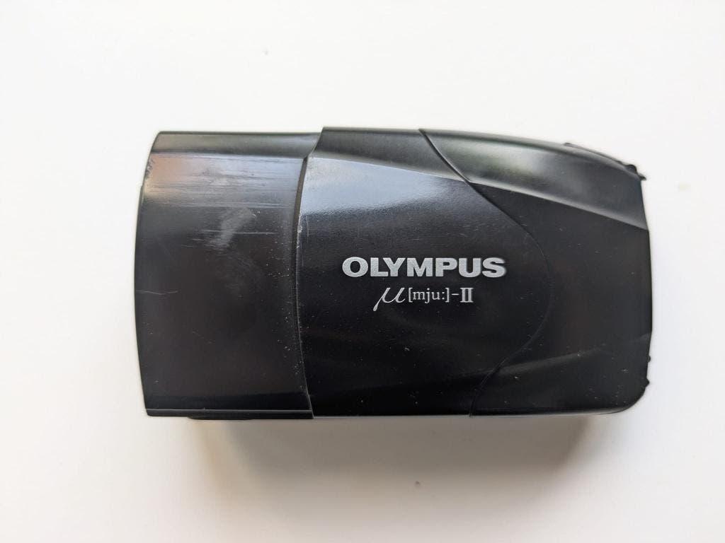 Olympus Mju-II 35mm f2.8 lens, TV, Hi-fi & Vidéo, Appareils photo analogiques, Utilisé, Compact, Olympus, Enlèvement ou Envoi