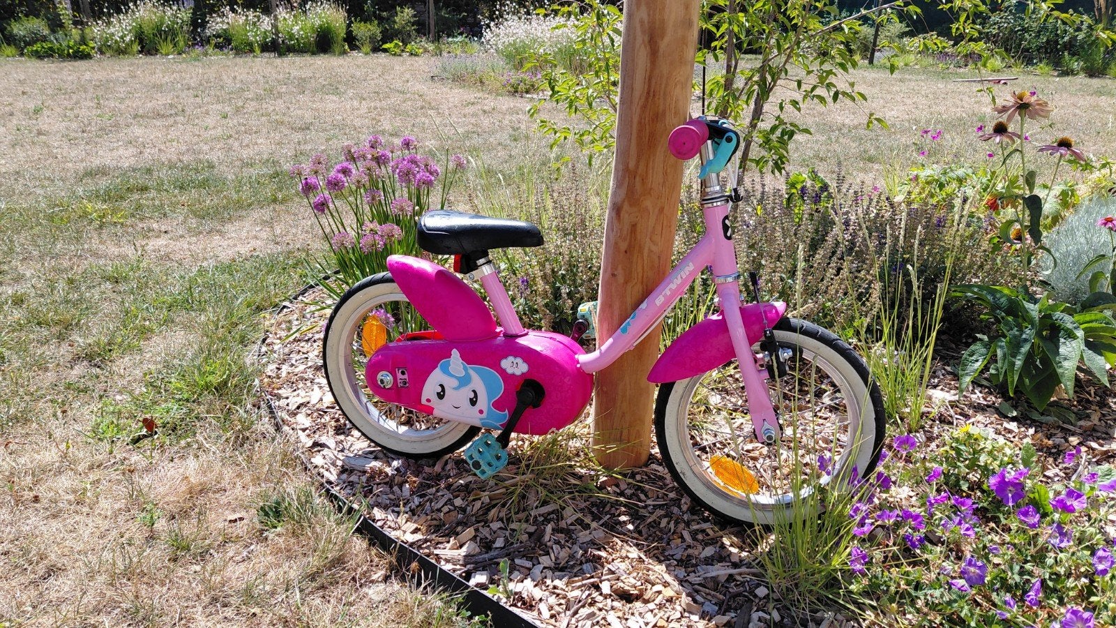 Kinderfiets, Frein sur jante, Comme neuf, Enlèvement, Btwin Decathlon