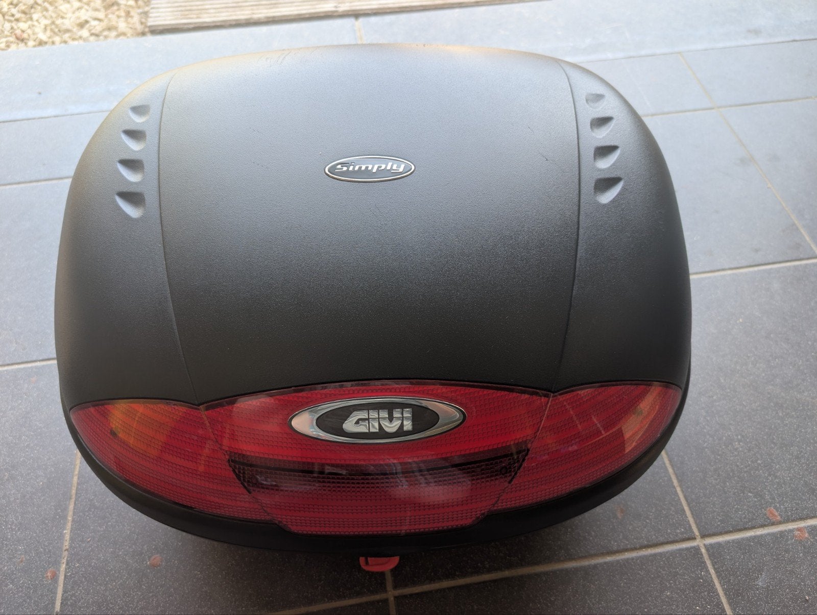 Top Case Monolock GIVI, Motos, Enlèvement, Comme neuf