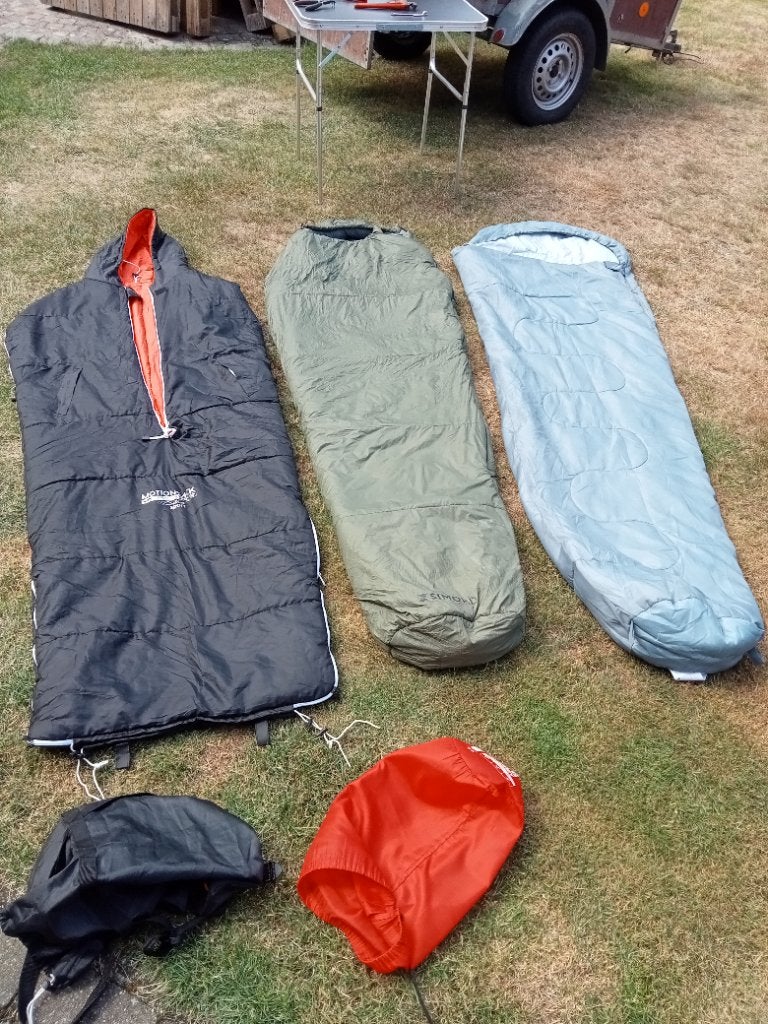 Slaapzakken, Caravans en Kamperen, Slaapzakken, Ophalen, Gebruikt