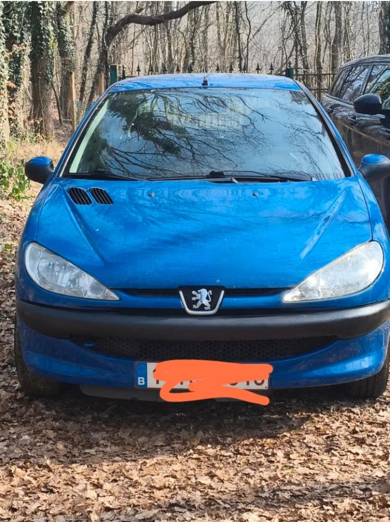 peugeot 206, gekeurd 2de hands, 1372 cc, 152 g/km, Particulier, Euro 4