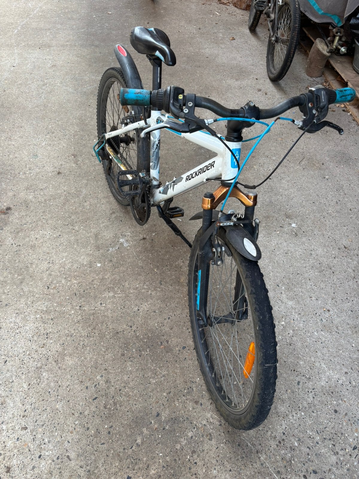 Jongensfiets MTB Rockrider 24 inch, Fietsen en Brommers, Ophalen, Gebruikt, 20 tot 24 inch