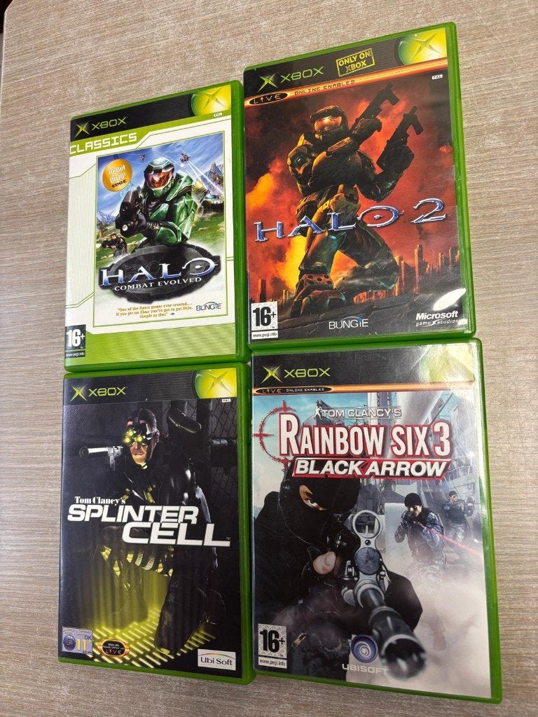 XBOX Classic - Halo - Splintercell - Need for Speed - ..., Consoles de jeu & Jeux vidéo, Jeux | Xbox Original, Enlèvement, Comme neuf
