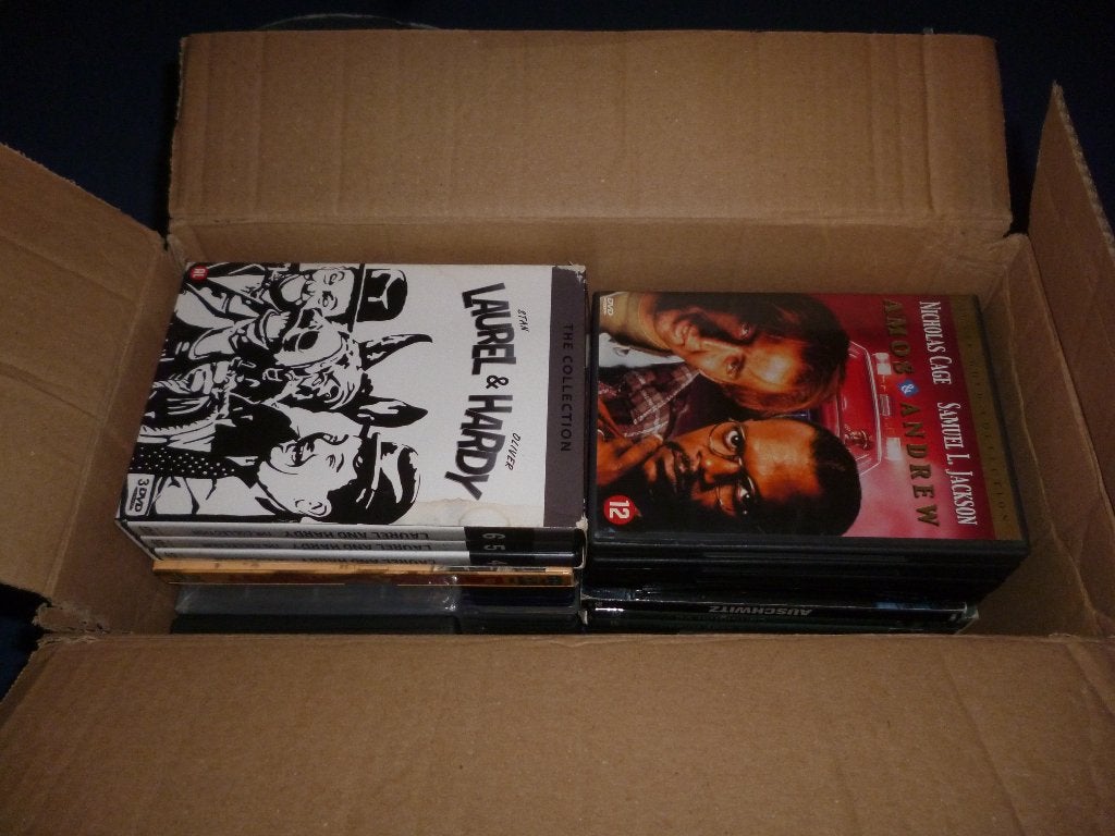 Lot van 100 films en tv series op originele dvd's, Cd's en Dvd's, Ophalen