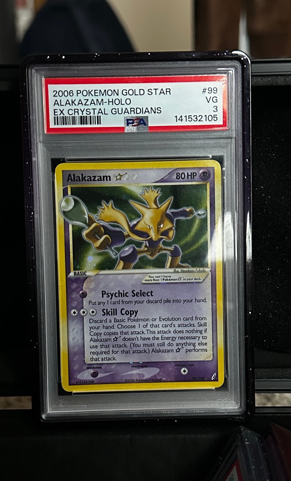 Alakazam goldstar psa3 engels, Hobby & Loisirs créatifs, Jeux de cartes à collectionner | Pokémon, Enlèvement ou Envoi, Comme neuf