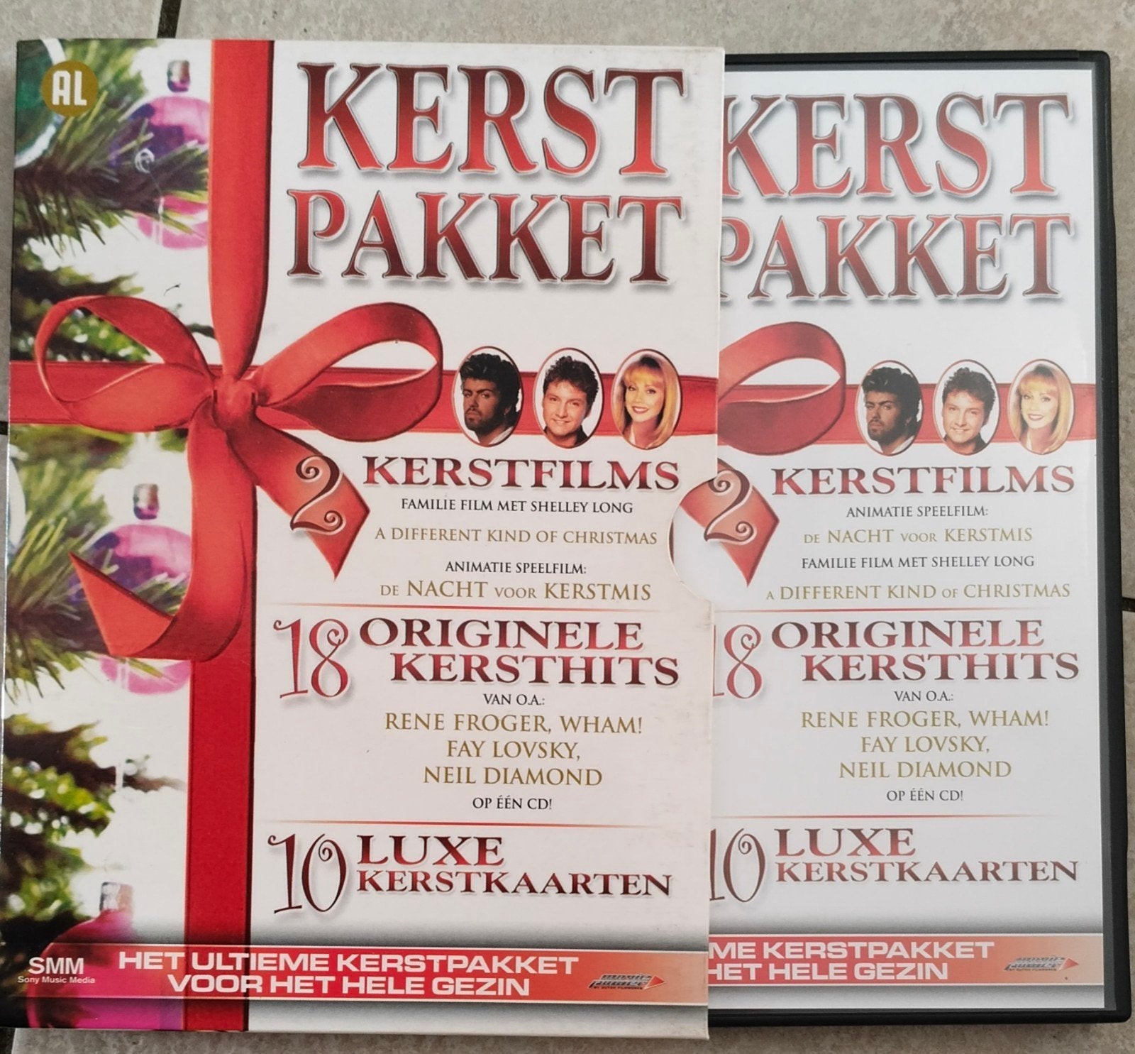Kerstpakket ( 2 films + 18 musicale hits), CD & DVD, Tous les âges, Enlèvement, Comme neuf, Romance