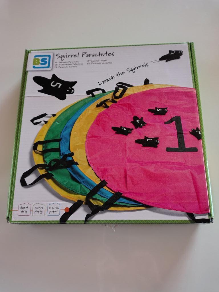 parachutes met eekhoorns spel van merk BS nieuw, Kinderen en Baby's, Speelgoed | Buiten | Los speelgoed, Nieuw, Ophalen of Verzenden