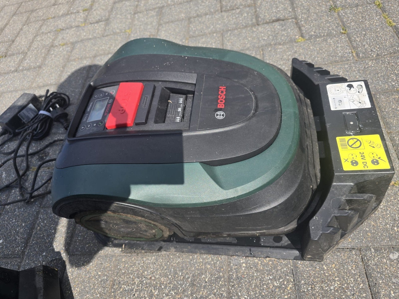 Robotmaaier Bosch Indego S+ 500, Ophalen