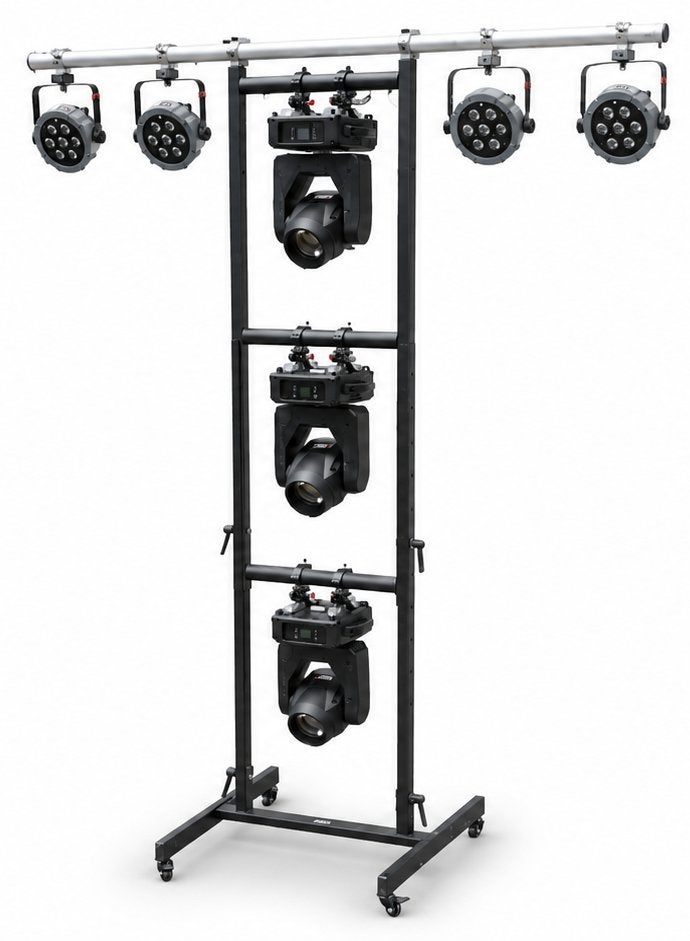 Uitschuifbare Ballettorens / Truss ladders, Musique & Instruments, Lumières & Lasers, Enlèvement, Neuf, Lumières