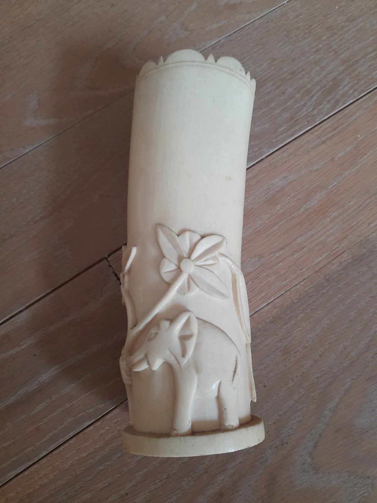Antiek, handgesneden kokertje, Antiek en Kunst, Ophalen