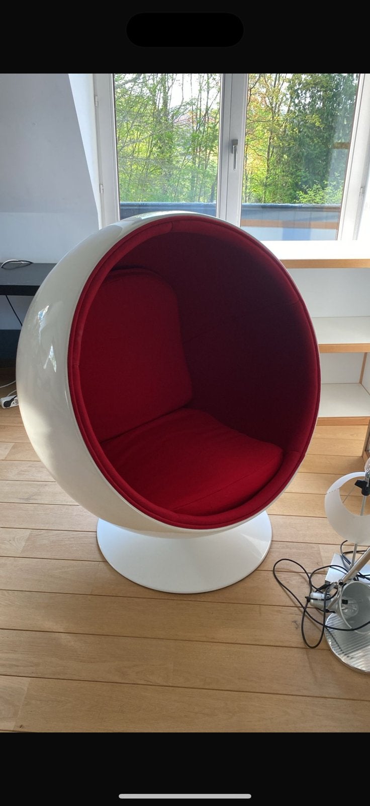 Ball chair, Huis en Inrichting, Fauteuils, Ophalen, Zo goed als nieuw