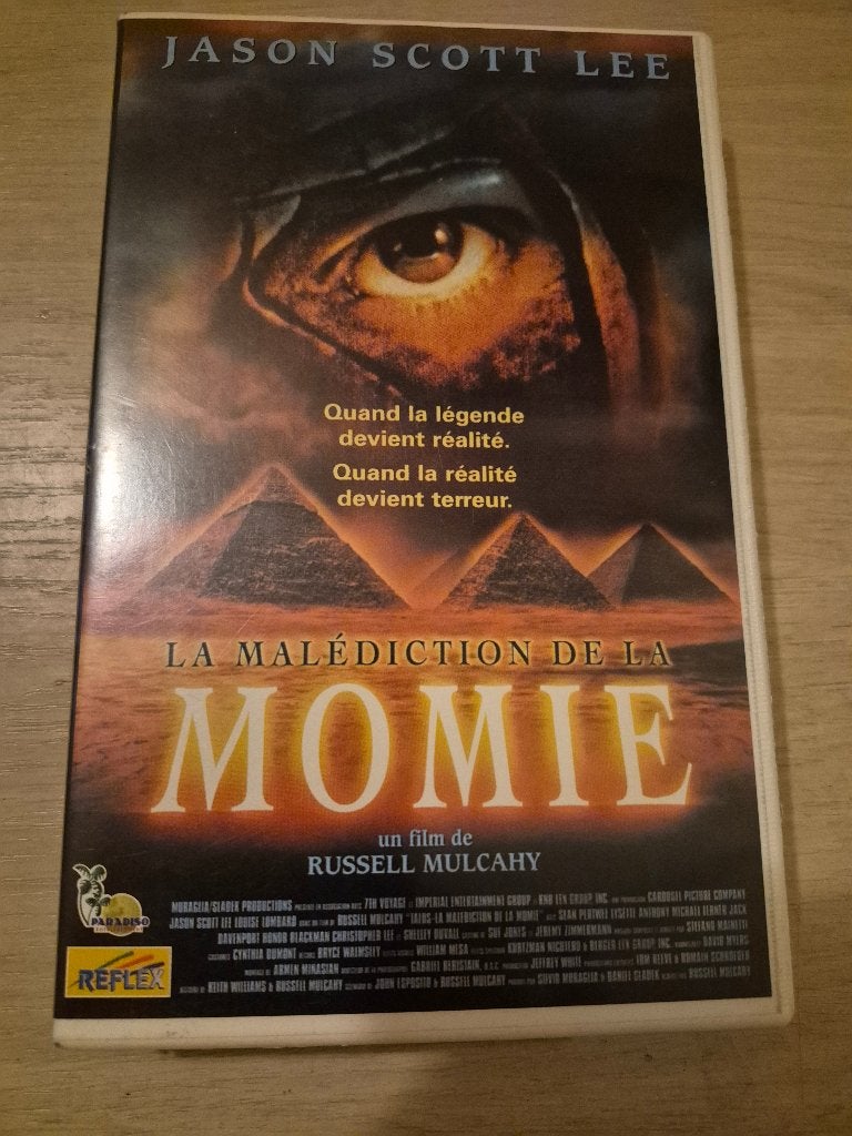 K7 VHS la momie, Cd's en Dvd's, Ophalen of Verzenden, Zo goed als nieuw, Actie en Avontuur, Frans