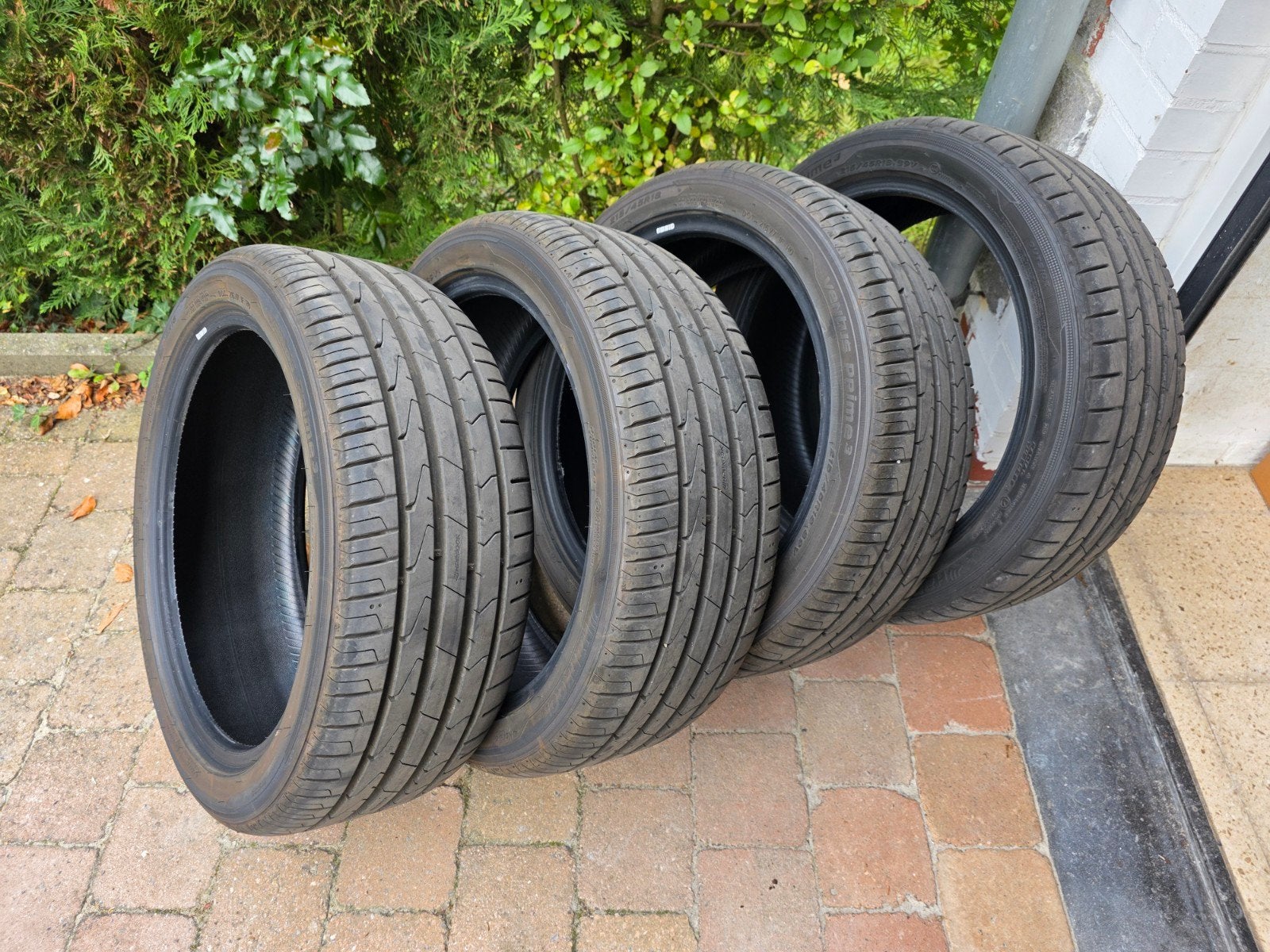 4 Hankook 215 45 R18 89V-banden, Ophalen, Zo goed als nieuw