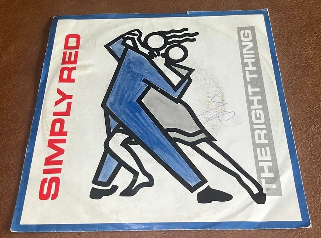 Simply Red ‎– The Right Thing - 7” vinyl single - EU, Ophalen of Verzenden, Gebruikt, Single