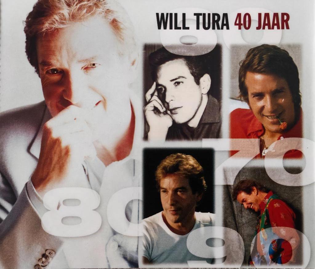 WILL TURA - 40 jaar (4 CD box), Cd's en Dvd's, Ophalen of Verzenden, Zo goed als nieuw, Levenslied of Smartlap