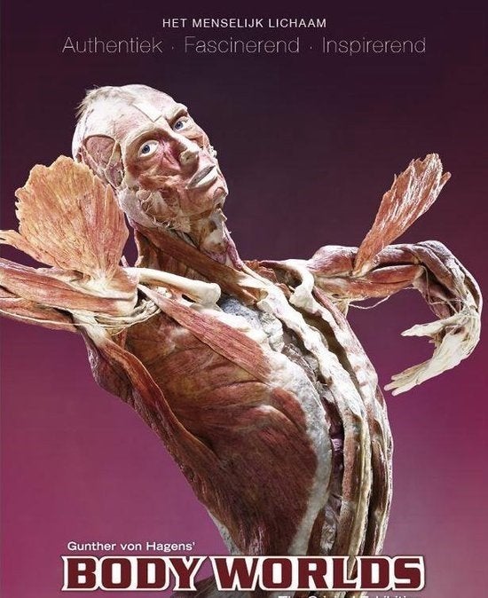 boek: Body worlds - Gunther von Hagens', Boeken, Ophalen of Verzenden, Gelezen, Natuurwetenschap