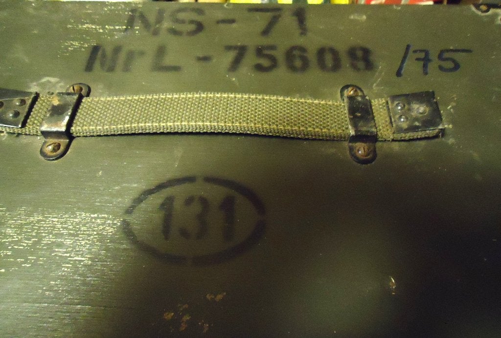 lunette de vision nocturne ns 71, Enlèvement, Armée de terre
