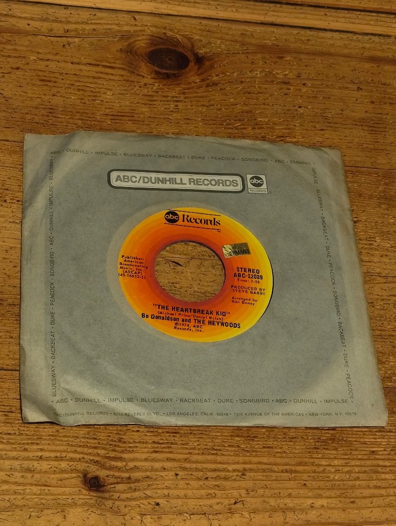 Single van Bo Donaldson and The Heywoods, Cd's en Dvd's, Vinyl Singles, Gebruikt, 7 inch, Ophalen of Verzenden, Pop