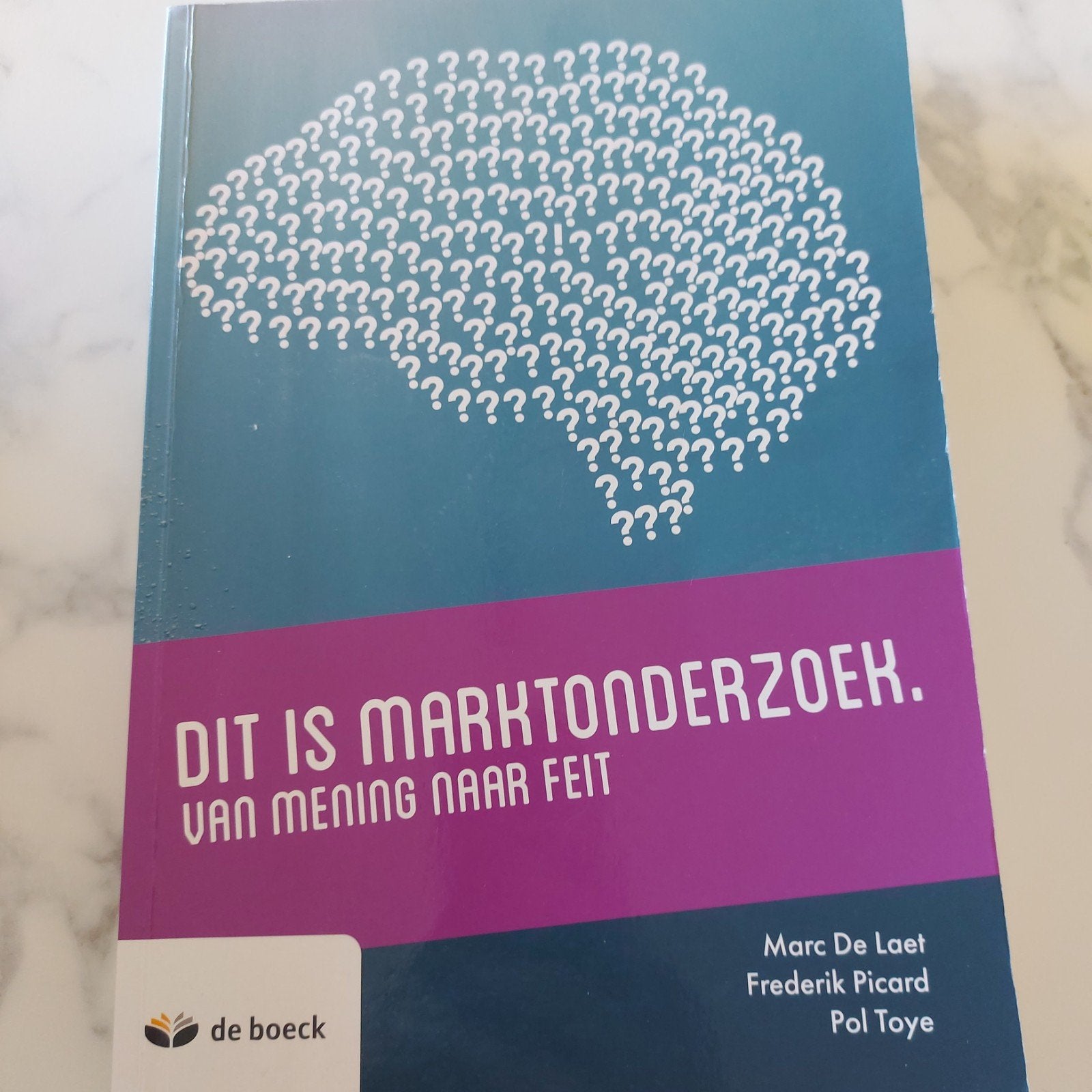 Dit is marktonderzoek. Van mening naar feit, Ophalen, Nederlands