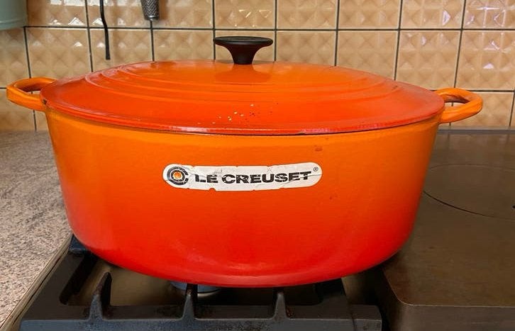 Pot Le Creuset diamètre 35 cm, Maison & Meubles, Cuisine | Casseroles & Poêles, Enlèvement, Utilisé, Le Creuset
