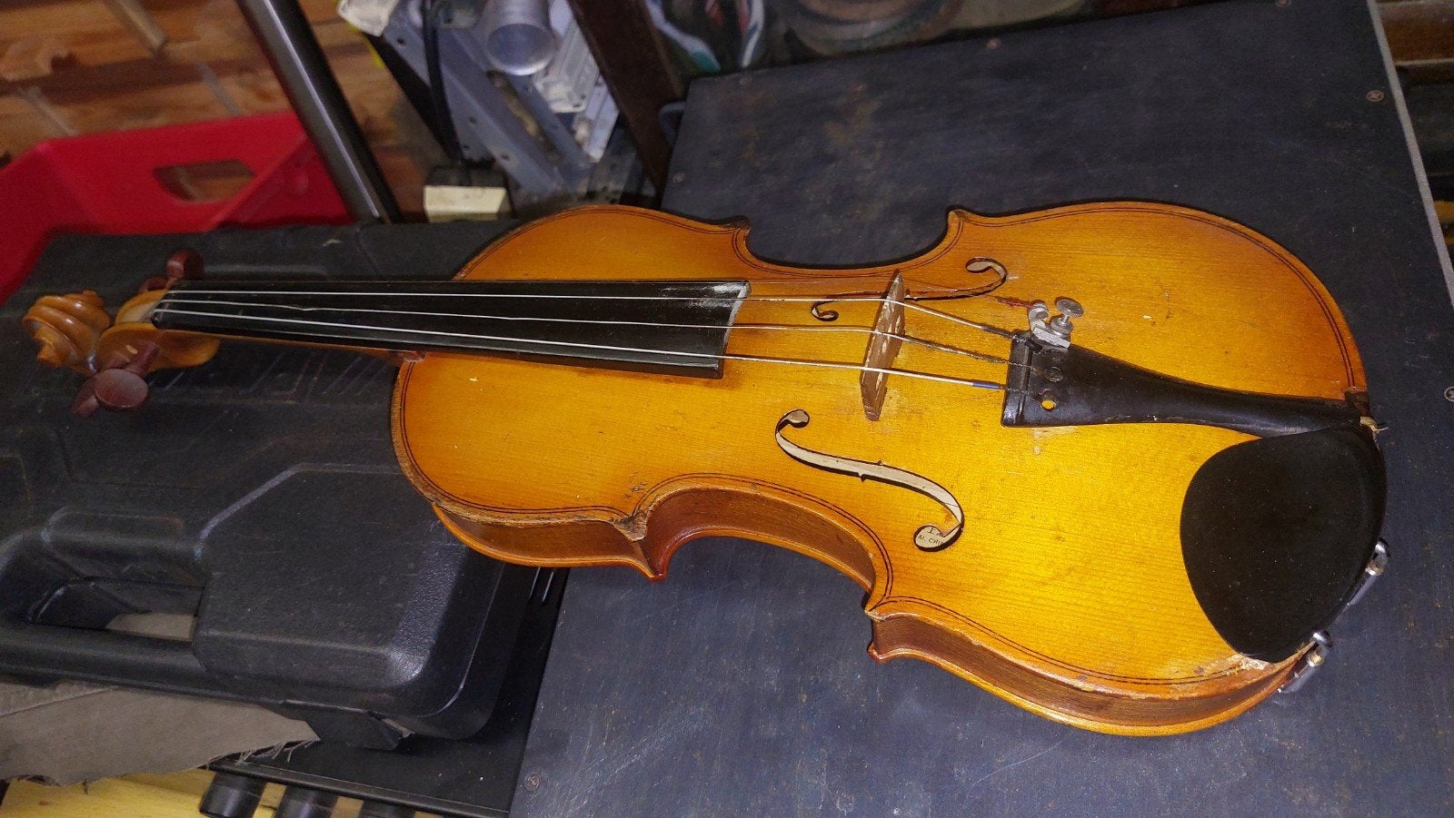 1/2  viool van het merk Lark, Musique & Instruments, Enlèvement ou Envoi, Violon