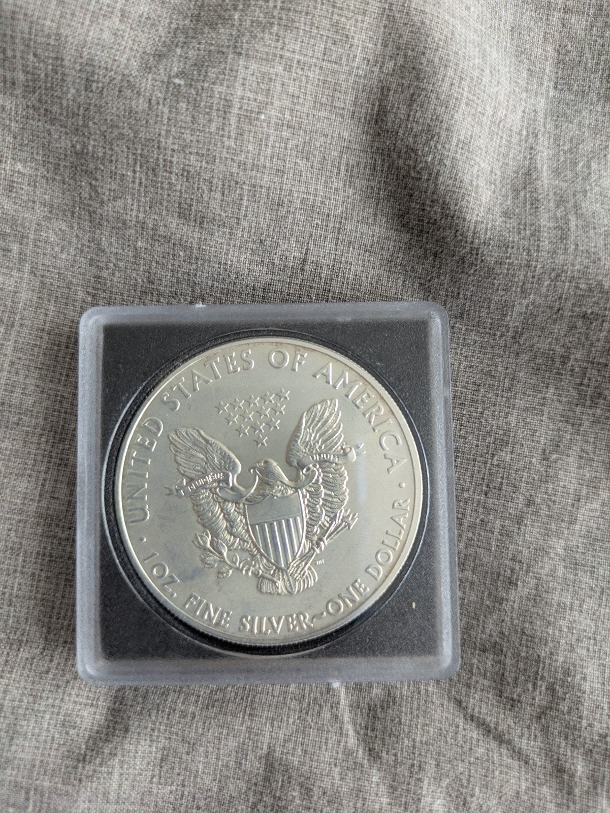 Amerikaanse Silver Eagle uit 2012,, Postzegels en Munten, Ophalen of Verzenden