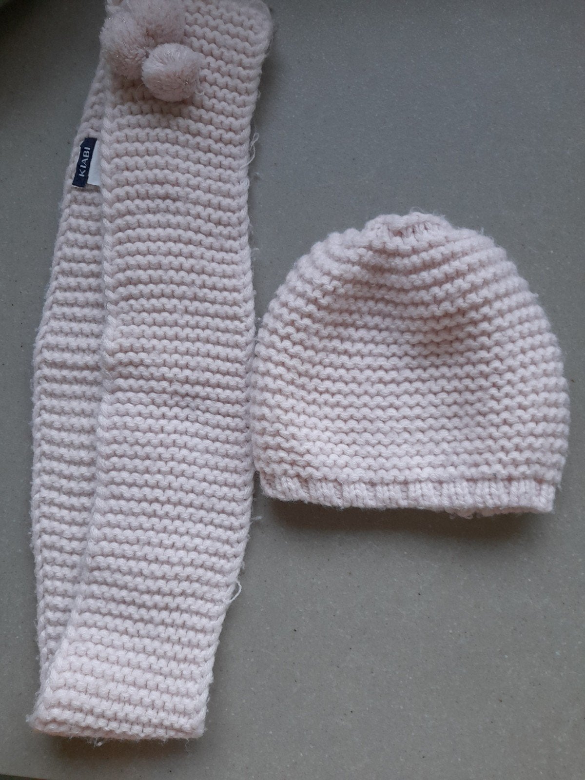 Baby muts en sjaal, Ophalen, Gebruikt, Meisje, Muts