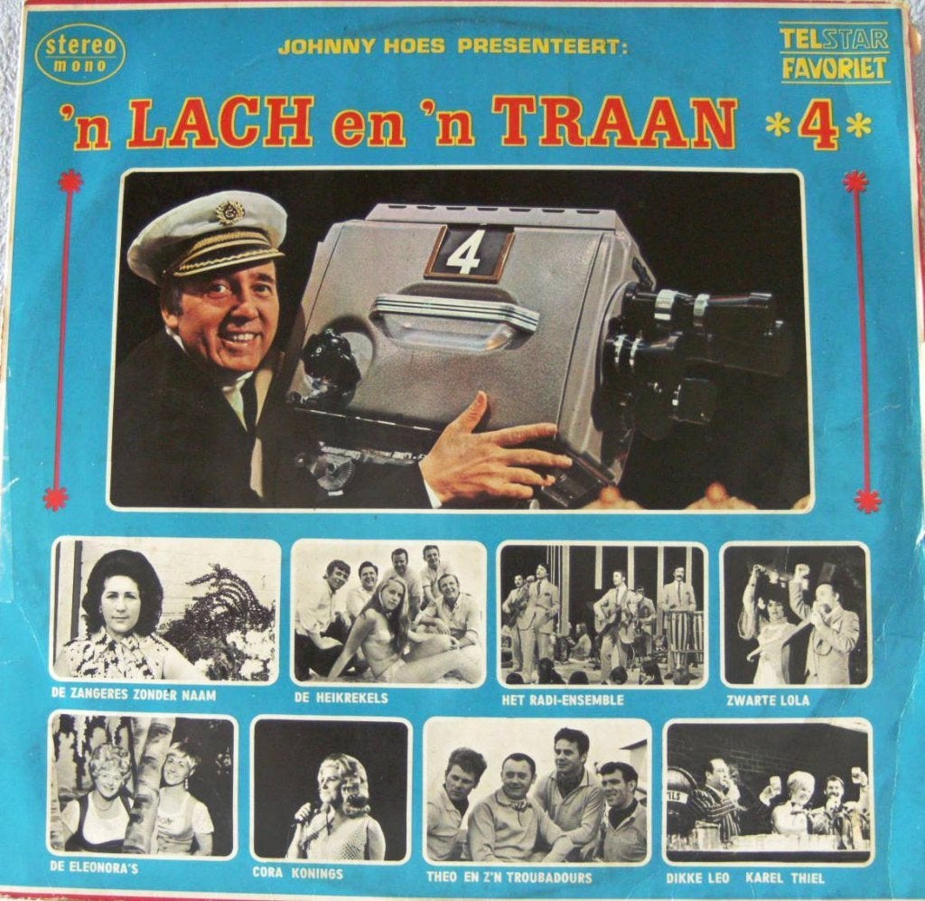 LP 'n Lach en 'n traan vol 4 - Johnny Hoes, Cd's en Dvd's, Vinyl | Nederlandstalig, LP, Beschermende buitenhoes, Ophalen of Verzenden