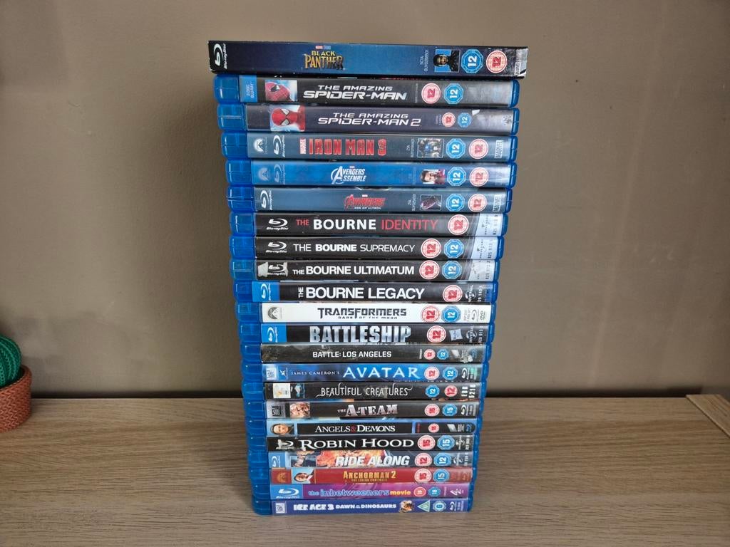 Bundel lot 23x Blu-rays, Ophalen, Gebruikt, Overige genres