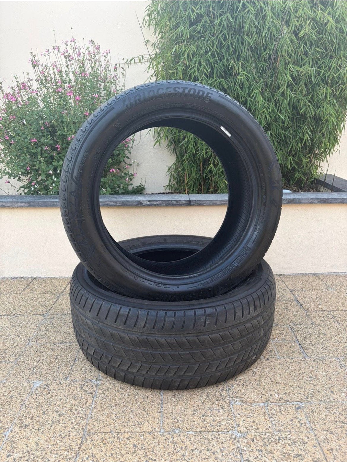 2x 275/40 R20 Bridgestone Alenza 001 BMW X5 zomerbanden, Enlèvement ou Envoi, Pneus été, Pneu(s)