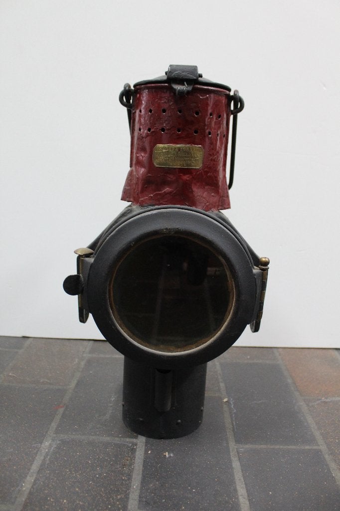 Ancienne lampe de chemin de fer, Collections, Enlèvement, Utilisé, Train, Autres types