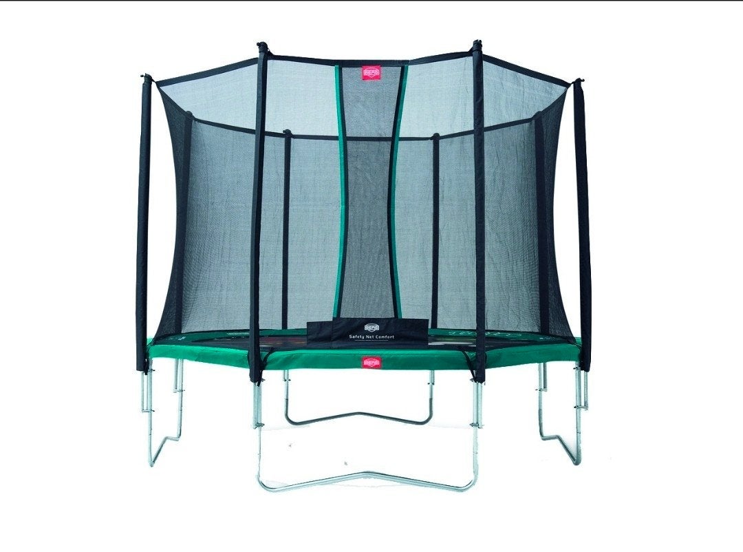 NIEUW veiligheidsnet Berg trampoline Favorit 380 +elastiekti, Kinderen en Baby's, Speelgoed | Buiten | Trampolines, Ophalen, Nieuw