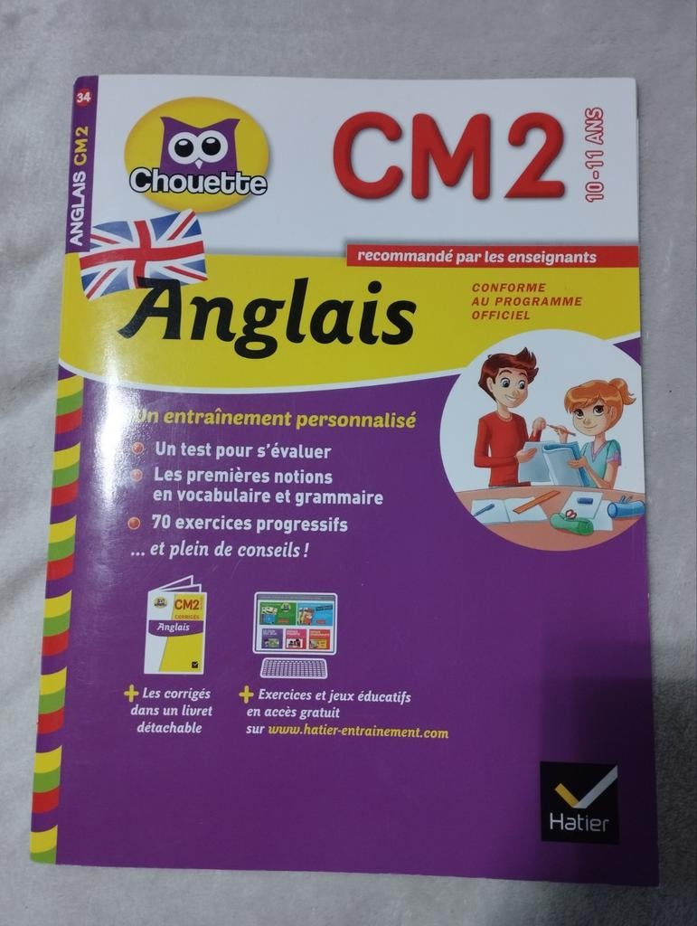 Cahier d'exercices - anglais, Ophalen, Engels, Nieuw, Corinne Touati