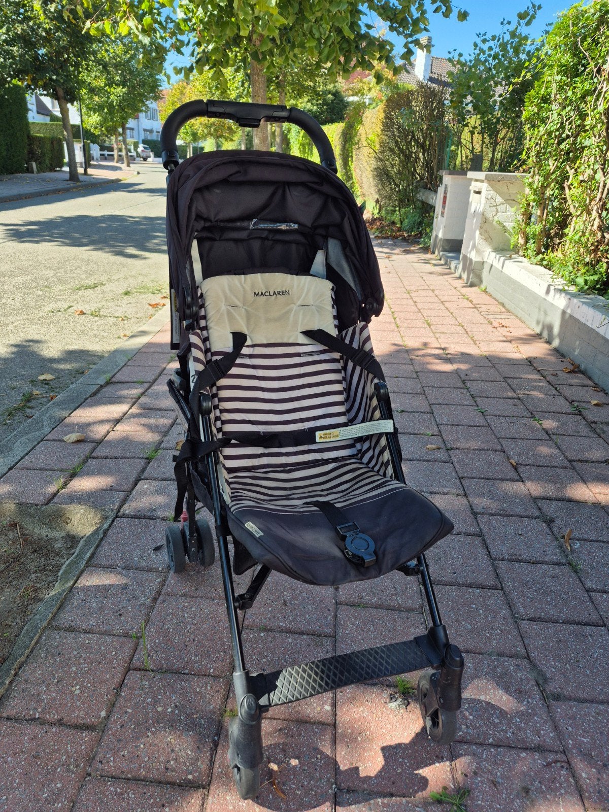 Poussette buggy Mac Laren en parfait état, Enlèvement, Comme neuf, Maclaren, Protection de pluie