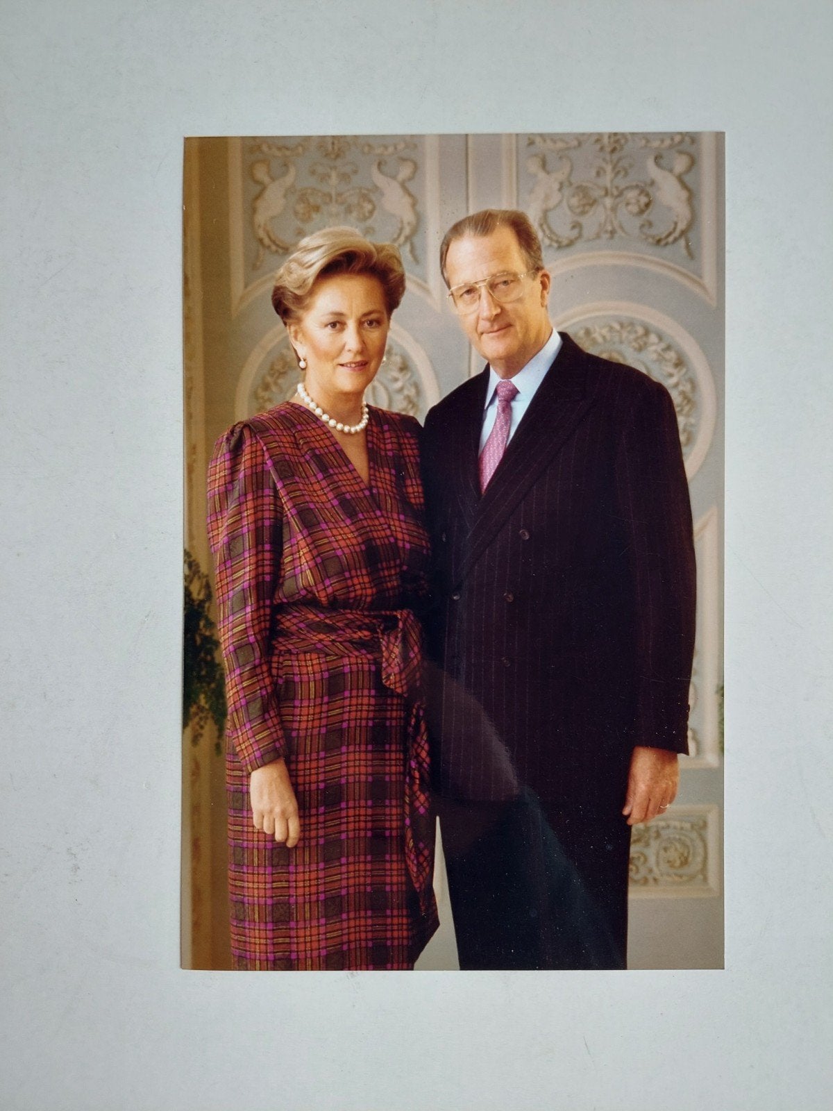 4 foto's Belgisch koningshuis Koning Albert II Koning Filip, Verzamelen, Ophalen