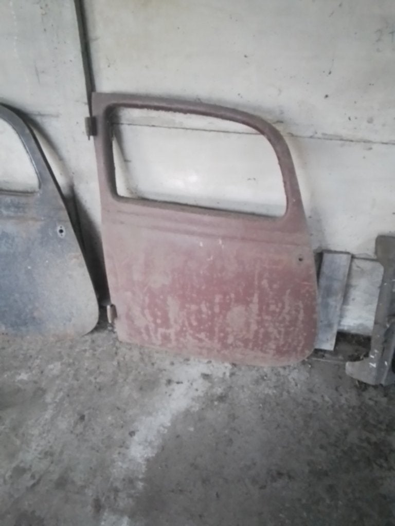 Deur mercedes 170v, rubber achterruit,, Auto-onderdelen, Ophalen, Gebruikt, Mercedes-Benz, Voor