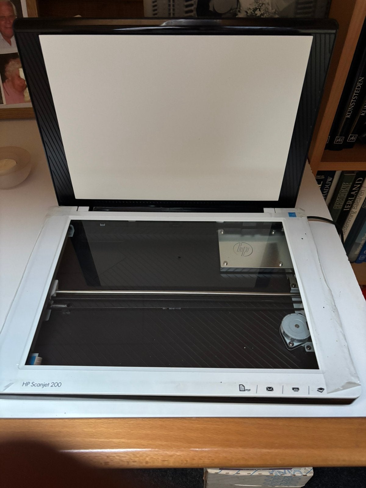 HP ScanJet 200 Flatbed Scanner – perfecte staa, Informatique & Logiciels, Scanners, Enlèvement, Utilisé