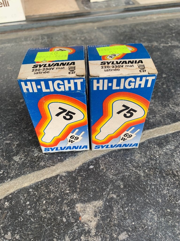 Sylvania HI-LIGHT gloeilampen – 75W E27, Ophalen of Verzenden, Sylvania