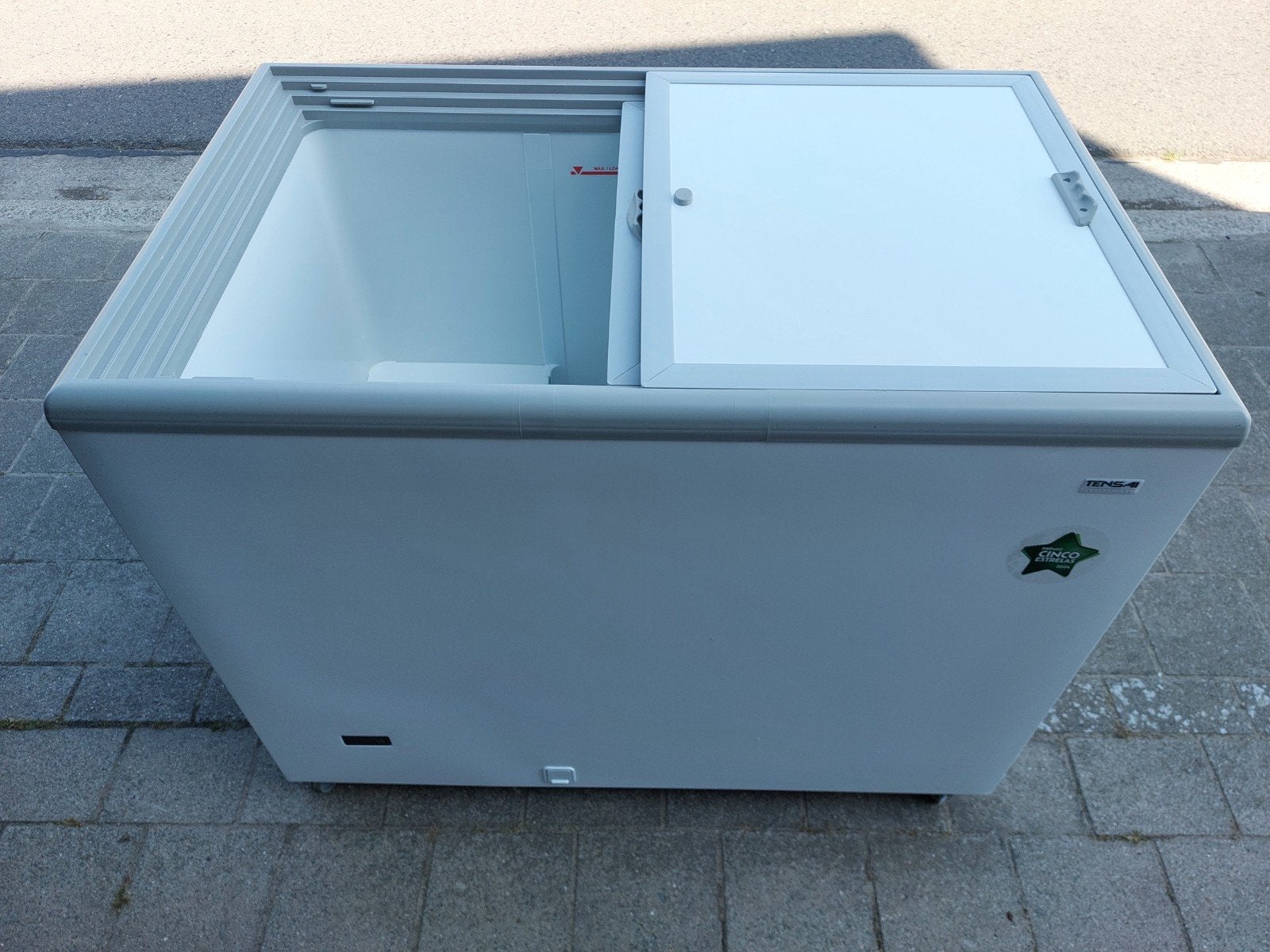 bakfrigo 300l te koop, Classe énergétique A ou plus économe, 85 à 120 cm, Enlèvement, 200 litres ou plus