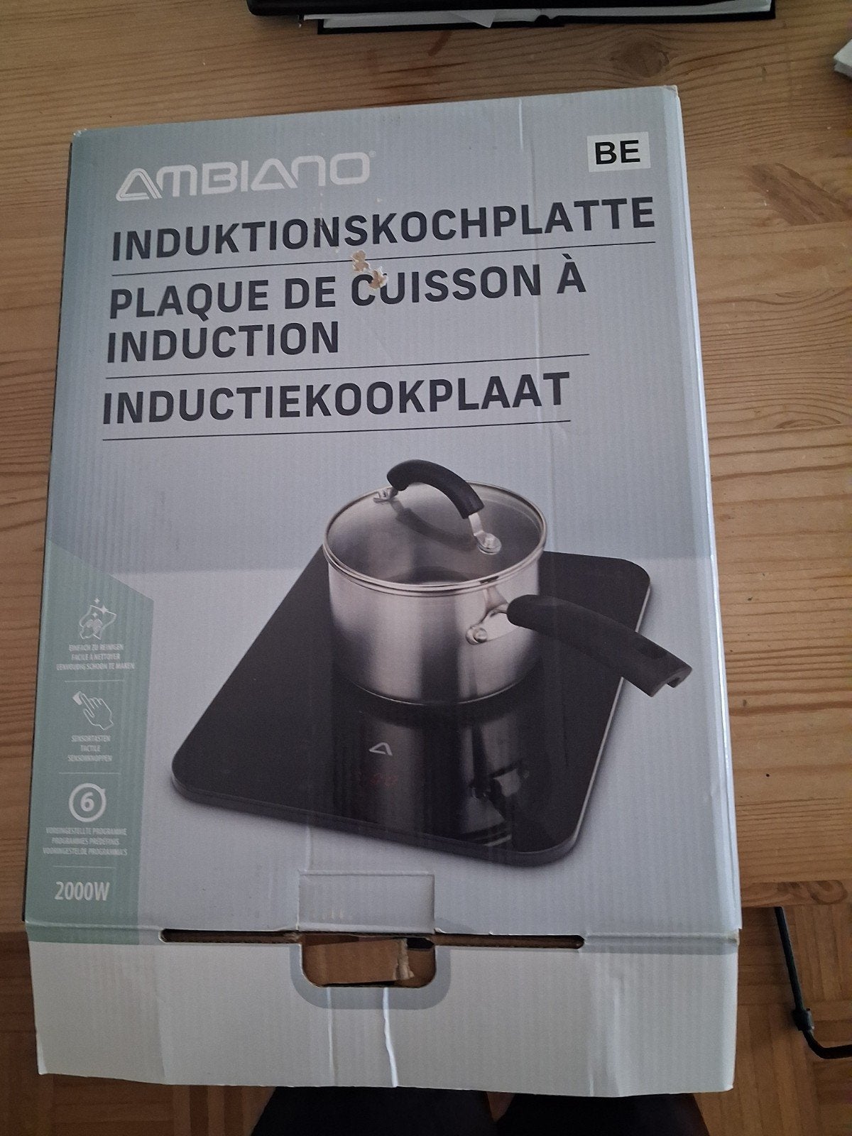 Inductie kookplaat, Ophalen