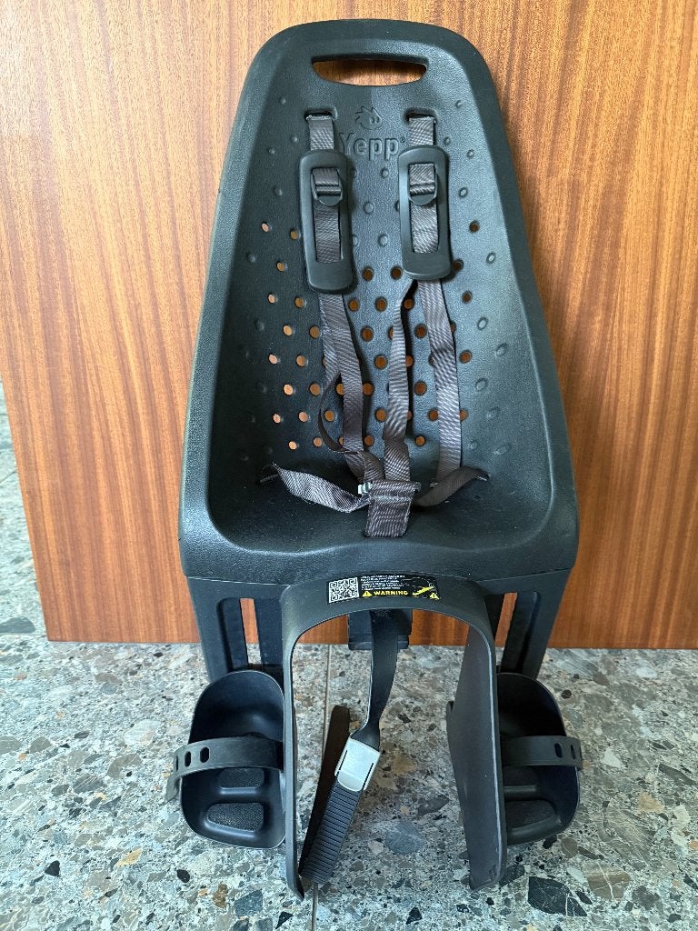 Yepp Maxi - siège de vélo - arrière noir, Vélos & Vélomoteurs, Accessoires vélo | Sièges de vélo, Yepp (Thule), Enlèvement, Utilisé
