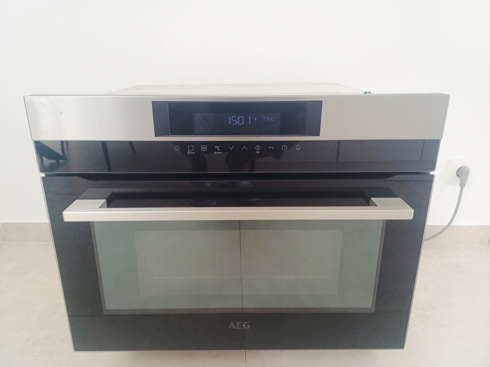 AEG CombiQuick – Combi oven / magnetron, Elektronische apparatuur, Ophalen, AEG, Inbouw, Hete lucht