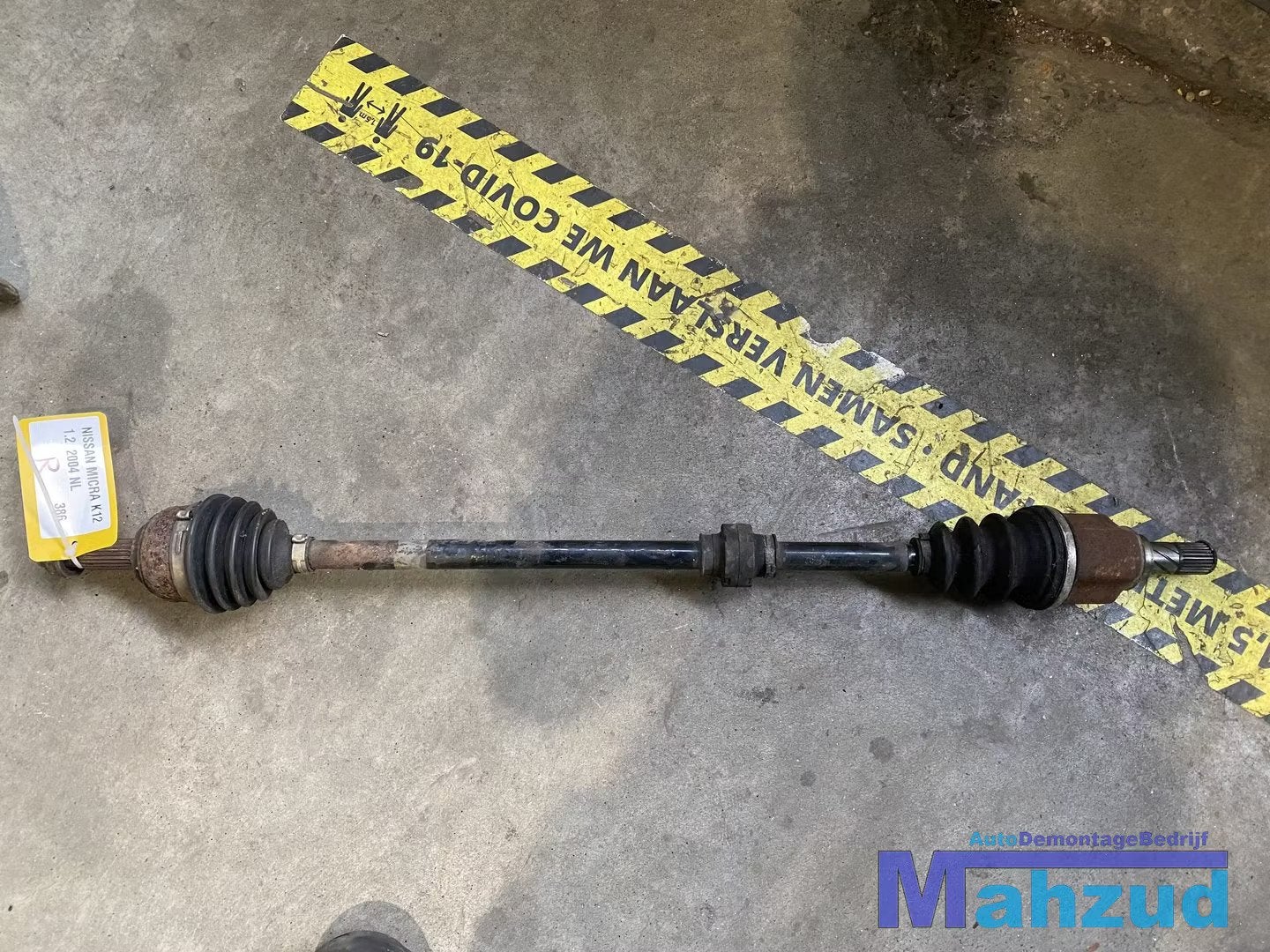 NISSAN MICRA 3 K12 1.2 rechts aandrijfas 2003-2010, Nissan Motor Co., Ltd., Takashima 1-chome 1-1
220-8686  Yokohama, Utilisé