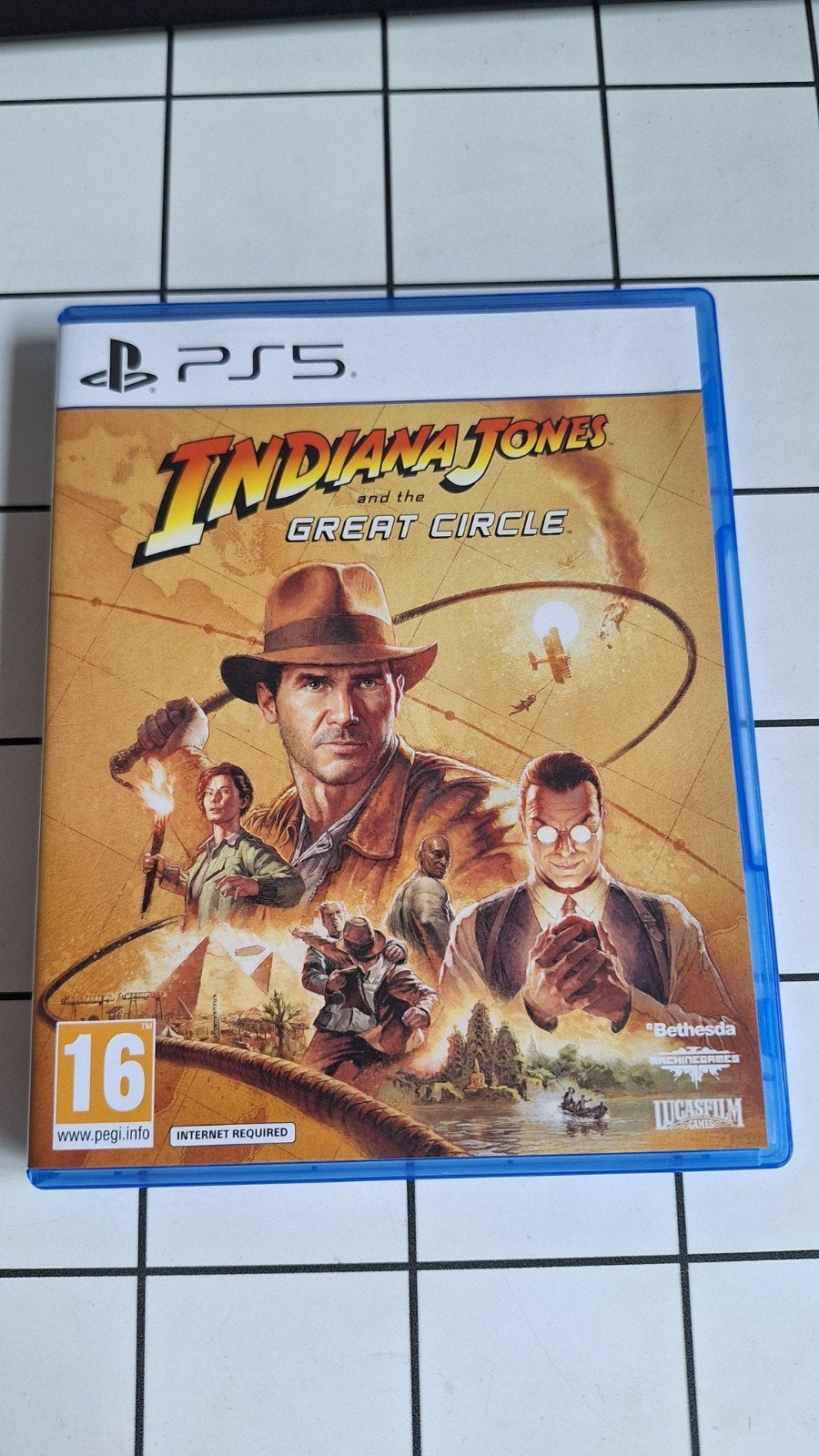 Indiana Jones and the great circle PS5, Games en Spelcomputers, Games | Sony PlayStation 5, Zo goed als nieuw, Avontuur en Actie