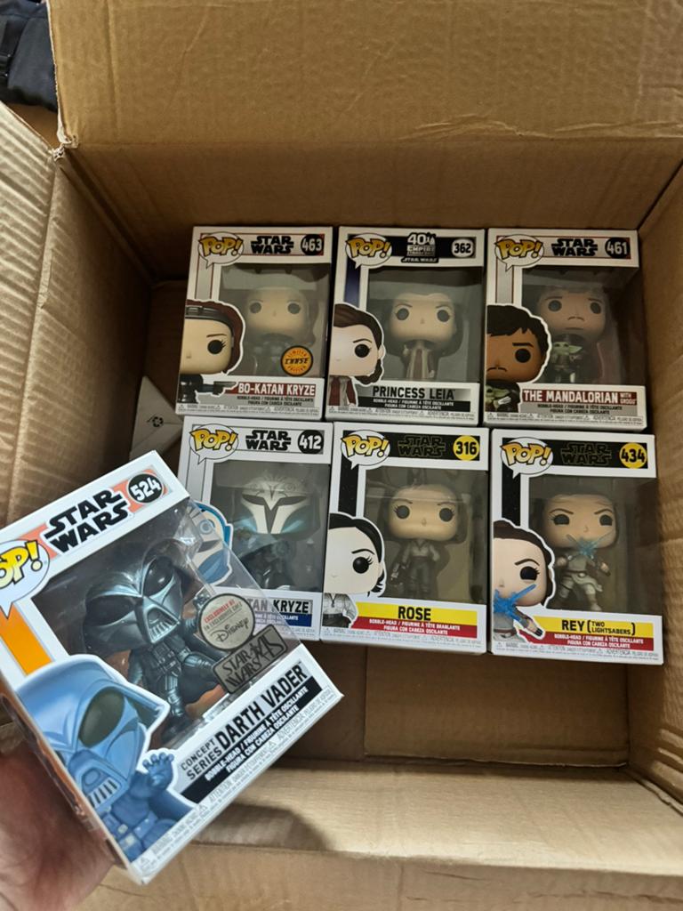 Star Wars Funko Pops, Ophalen, Zo goed als nieuw